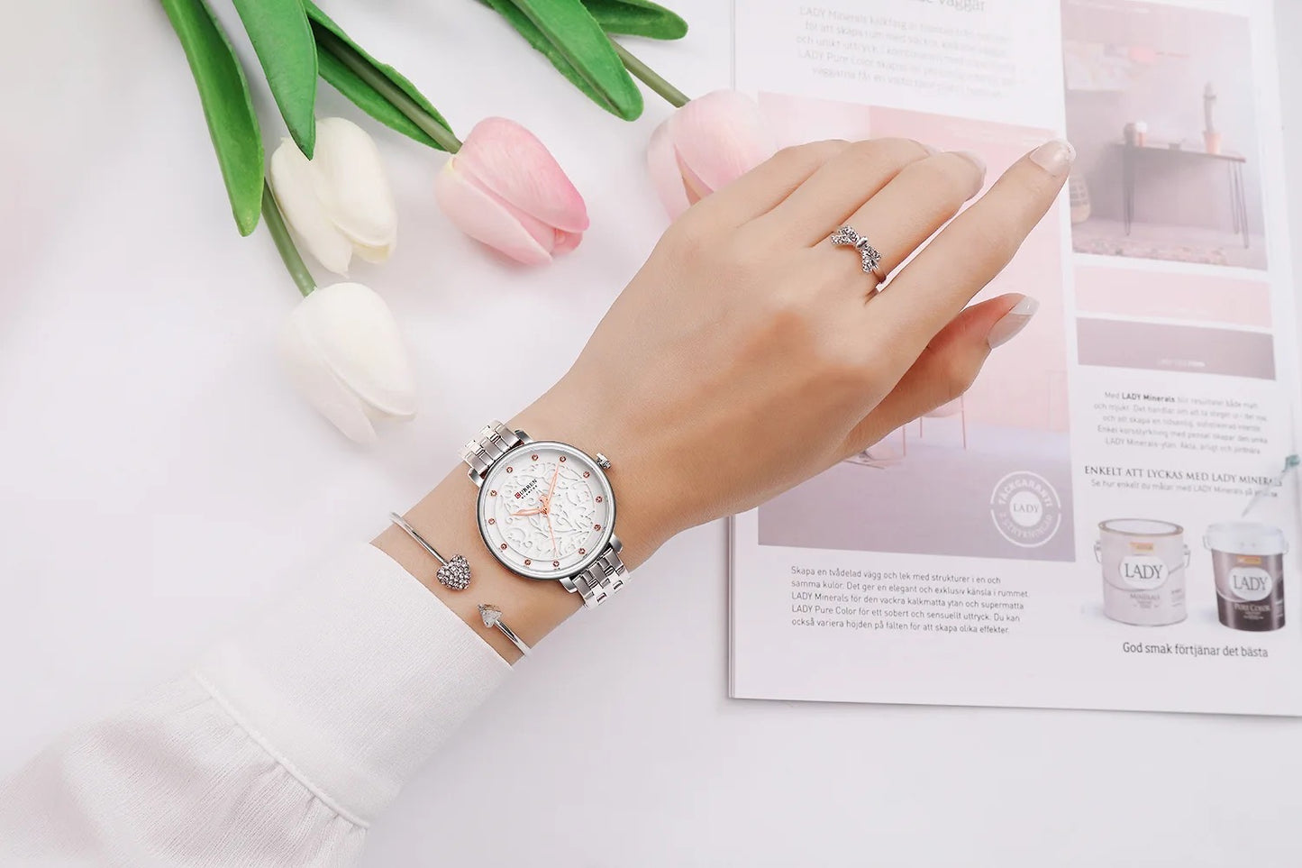 Reloj dama Curren 9046