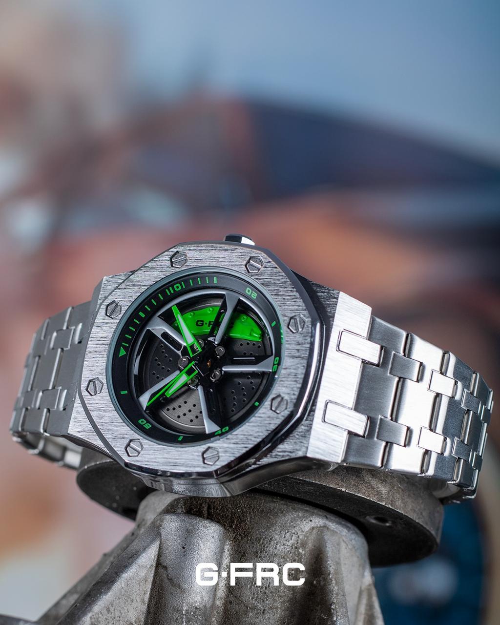 Reloj de Hombre G-Force Tipo Rin carro