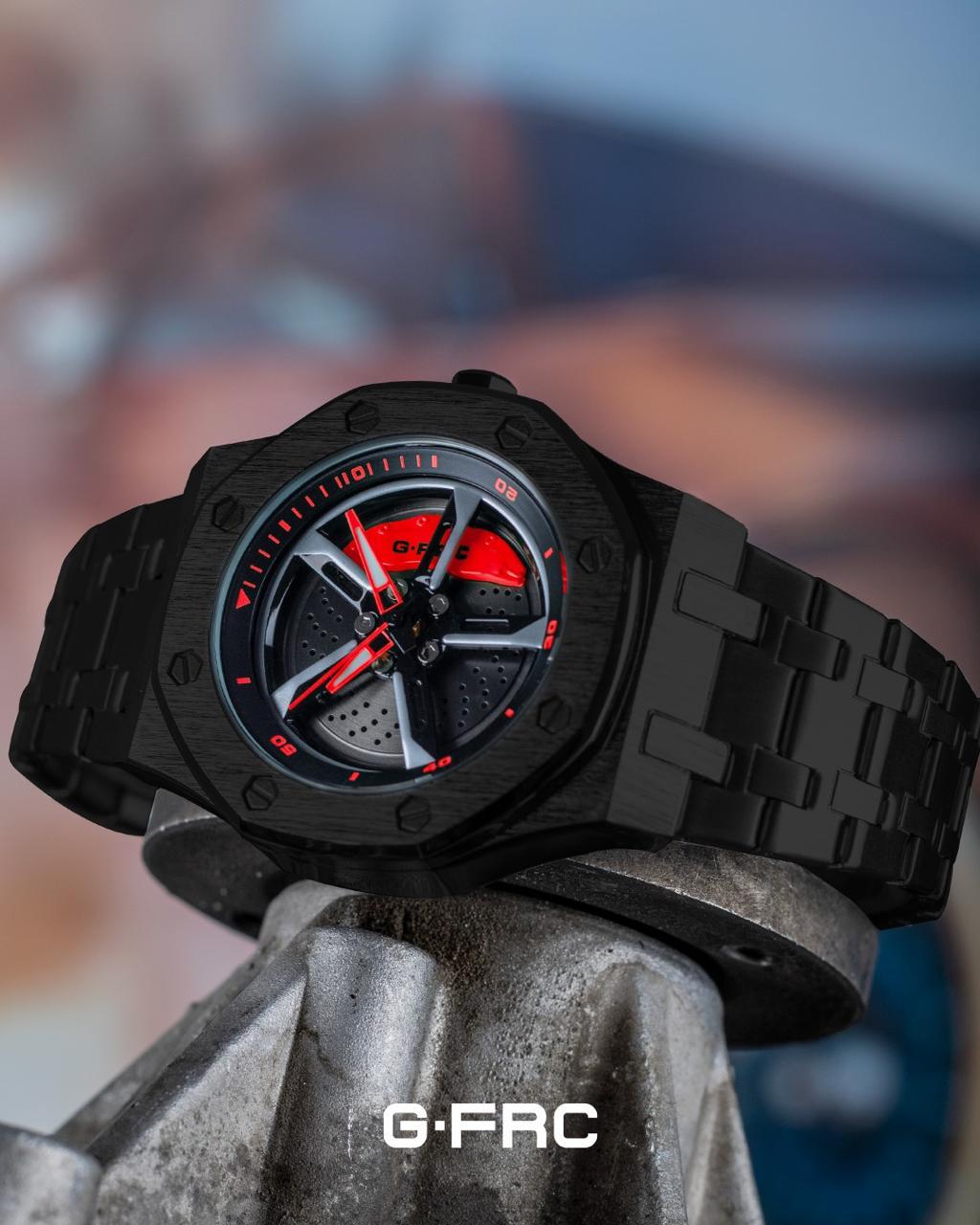 Reloj de Hombre G-Force Tipo Rin carro