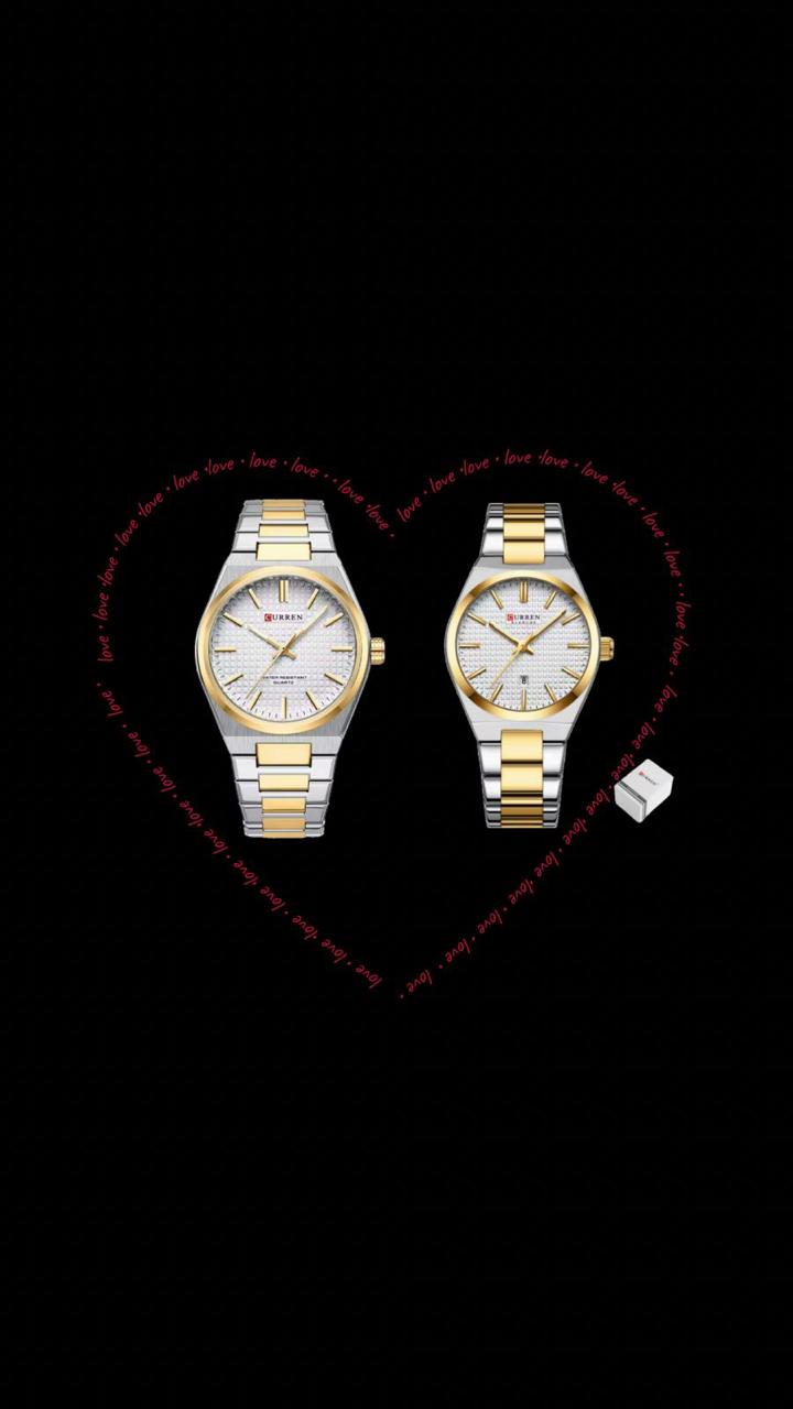 Reloj Parejas  Curren  8439